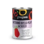 Grangusto Datterino Rosso Pelato in succo 400g - Pacco da 12pz