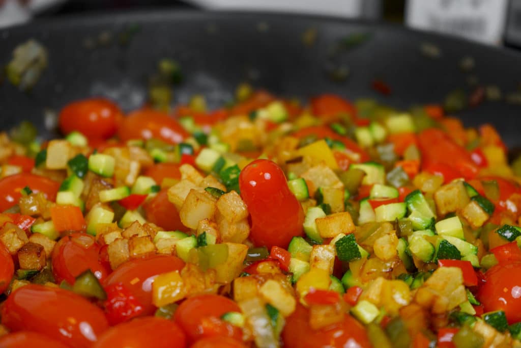 Ratatouille: La ratatouille con Datterino Rosso al naturale Così Com’è
